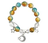 Générique MM Natural Men's 4 Stainless Steel Jewellery Stylish Adjustable Dainty Strand Bracelets Mum Bracelets Bracelet Rings, one size, Plastic, No Gemstone