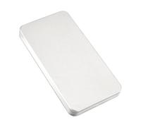 Générique Money Box for Cash, Metal Storage Organizer, Lidded Cassette Design, Quick Access Compartment, for Deposit File Jewelry Bracelet Necklace Ear Studs Use, 6.69x3.54x0.59 Inches