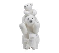 Générique Mother and Baby Figurine Polar Bear White