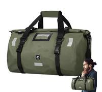 Générique Motorcycle Bag - Waterproof Travel Backpack | Motorcycle Back Seat Pockets with Adjustable Strap - for Rear Saddle Hiking Travel Luggage Storage
