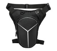 Générique Motorcycle Leg Thigh Pouch - 2 Adjustable Zip Pockets for Camping, Cycling, Hiking, Travel, Tourism, Fishing