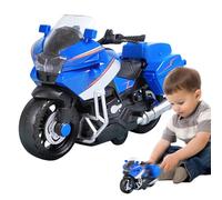 Générique Motorcycle Model, Miniature Motocross S with Sound Effects | Friction Motorization Toy Child Boy, Bedside Table Shelf Decoration