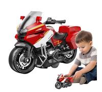 Générique Motorcycle Model | Realistic Model with Lights and Sounds,Friction Motorcycle for Boys Home Travel Bedside Table - Bedside Table Shelf Decoration