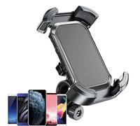 Générique Motorcycle Phone Mount - Quick Release Carrier, Flexible Bicycle Cradle | Shockproof Mobile Phone Clip Holder Secure Handlebar Mount