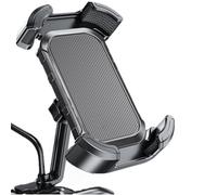 Générique Motorcycle Phone Mount - Quick Release Carrier, Flexible Bicycle Cradle | Shockproof Mobile Phone Clip Holder Secure Handlebar Mount