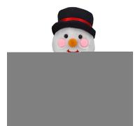 Générique Musical Snow Figure Plush Toy - Sound, Christmas Decoration, Comfortable Fabric with Adjustment Function | Happy Cold Season Display for Thes, My Style