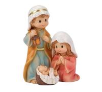 Générique Nativity Figurines | Resin Desk Figurine Christmas Decoration, Religious Table Statue | for Bookcase, Shelf, Showcase, Dressing Table, Bedside Table, Office, Living Room, Bedroom