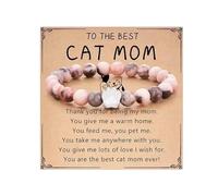 Générique Natural Elastic Colors Charms Classic Silver Bracelet, Gift for Ladies Magnetic Rhodonite Bangle With Bracelet Bracelet, one size, Artificial Crystal, No Gemstone