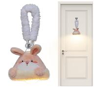 Générique Night Lights for - Cute Plush Wall Hanging Lamp, Soft Wireless Animal Night Light | Decorative Glow for Girls Bedroom Bathroom Sleep M