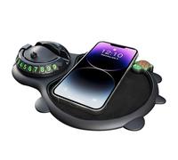 Générique Non-Slip Mat for Car Phone Holder, Holder for Smartphones - Tray Organizer with Numerical Compartment for Car Keys and Car Accessories Non-Slip