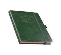 Générique Notebook and Journal, Leather Bound Journal, Thick Paper, Writing Notebooks - for Planning, Notetaking, Following, School, Business, Travel and Office