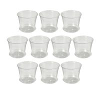 Générique Nursery Pots, Starter Pots for - Transparent Nutrition Pot for Garden, Lawn, Indoor Home Decoration, and Outdoor Planting