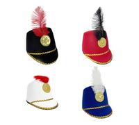 Générique Nutcracker Hat - Nutcracker Costume Hat | Cosplay Apparel for Festival Autumn School Holiday Party Everyday Wear Photo Events Stage Performance