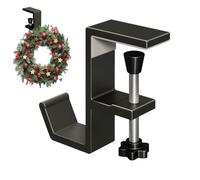 Générique Office Bag Holder - Aluminium Christmas Wreath Holder for Fireplace, Multifunctional Portable Bag Hanger for School, Business, Party, Rental, Restaurant, Dorm