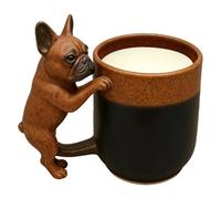 Générique Original Coffee Mug | 3D Dog Shaped Drinking Cup | Coffee Glass for Office, Living Room, Dining Room, Bedroom, Coffee Tea Milk