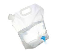 Générique Outdoor Folding Water Bag - Portable Waterproof Foldable Drinking Water Bag for Camping - Water Container with Handle for Outdoor Meal, white, S, Refer to description