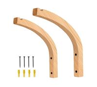 Générique Outdoor Hooks | Non-Slip Wooden Planter Holder | Wall Hooks for Planters | for Home, Living Room, Kitchen, Balcony, Garden, Patio, Farm, Porch, Yard