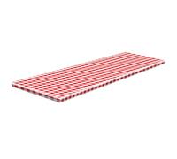 Générique Outdoor Picnic Tablecloths, Table Covers with Bench Covers | Red and White Checkered Pattern Tablecloth Protector for Outdoor Eating, BBQ, Camping and Patio