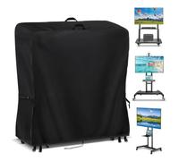Générique Outdoor TV Stand Cover - Mobile TV Stand Protector | Weatherproof & Dust Proof Shelter For Garden And Patio