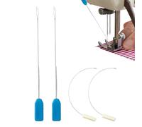 Générique Overlock Threader - Needle and Buckle Set, Portable, Practical | Durable Design for Overlock Reach Difficult Needles Easily