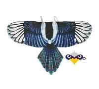 Générique Owl Dress Up Costume for - Bird Wings Costumes | Chiffon Fabric with Adjustable Straps, Included, Costume for Ages 3 to 8 Years