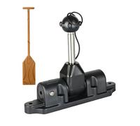 Générique Paddle Holder, 360 Degree Rotatable Stand | Paddle Holder Clips for Boats, Canoe, Yacht, Inflatable Boat, Air Annex, Lake, River, Fishing