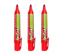 Générique Paint Markers | Waterproof Oil Based Marker 3 Pieces,Paint Pens | Glass Metal Canvas Ceramic Fabric On Rock Stone Doodling