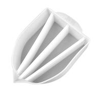 Générique Paint Pouring Separation Cups - 4 Channel Silicone Cups | Reusable Painting Tool For Creative Projects Drawing Workshop Art Studio & Projects