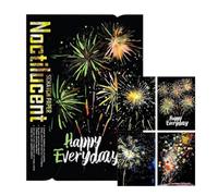 Générique Paper | Glow In The Dark Scratch Paint Kit - Creative Scratch Set for Painting | Girls Boys