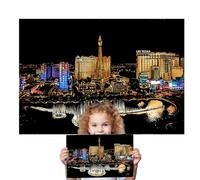 Générique Paper with City Landmarks | Notepads with City Monuments | Crafts for Them | Craft Kit for Birthday, Halloween and Christmas Parties |