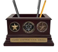 Générique pen holder desk pen holder desk pen holder cool organizer vintage resin table top accessories meaningful symbolic for workspaces, offices, home, study, room