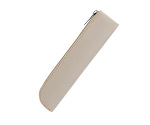 Générique Pencil Case - Pencil Case | Pencil Case | Portable and Slim Organizer for Chancery with Zipper in PU Leather, Large Capacity, Schools for Students, white, Se référer au descriptif, Refer to