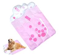 Générique Pet Cooling Mat - Cushion for Pets - Comfortable Bed and Bite Resistant Blanket for Warm Weather Small Medium Dogs