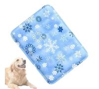 Générique Pet Cooling Mat - Reusable Water Filled Cushion | Water Mat for Dogs, Outdoor & Indoor, Camper, Beach, Puppy, Sleeping, Playing, Blue