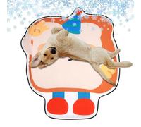 Générique Pet Cooling Pad, Cooling Bed Cat Mat, Waterproof Ice Silk Mattress, Comfortable Rest for Small Animals, Indoor Puppy, Kitten, Hot Climate Living, Travel, and Warm Weather