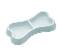 Générique Pet Feeding Tray, Drink Eating Station, Double Section Holder, Anti Slide Bottom, Balanced Support Structure for Home Patio Room Cage Shelter Small Animals Serving Daily Use System