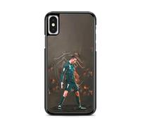 Générique Phone Case Compatible with iPhone XS Max - Cristiano Ronaldo - Match Intensity - HD Sublimation - Silicone Black - Madness Phone Case