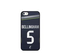 Générique Phone Case Compatible with Ipod 5 6 7 - Football Personalised Name Number Jersey Away Bellingham Real Madrid Madrid