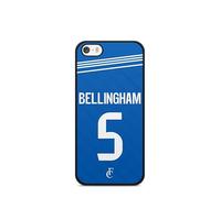 Générique Phone Case Compatible with Ipod 5 6 7 - Football Personalised Name Number Jersey Third Bellingham Real Madrid Madrid