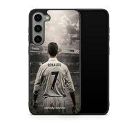 Générique Phone Case Compatible with Samsung Galaxy A53 - Cristiano Ronaldo - Technical Mastery - HD Sublimation - Black Silicone - Madness Phone Case