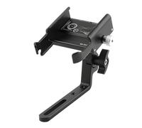 Générique Phone Holder for Bicycle - 360° Rotation Robust Accessories, Adjustable Mount with Secure Handlebar Lock - for Scooter Handlebars and Accessories Mobility 5.8-10 cm GPS Navigation