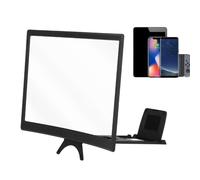 Générique Phone Magnifier, Desktop Magnifying Glass 12 Inch Smartphone | Amplifier for 3D Definition Smartphone | for Videos, Movies, Games, Friends, Men, Mom and Dad