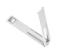 Générique Phone Stand, Mobile Holder, 2.17x0.39x0.16in Cell Accessory, Lightweight Frame, Adjustable Base for Vertical Viewing, Horizontal Positioning, Desk Setup, Hands-Free Use, Office Convenience