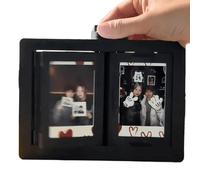 Générique Photo Frame | Rotating Book Frame for Photos, Table Decoration for Father Bedroom Living Room Couple Friends Family Father's Day
