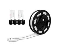 Générique Pickleball Courtyard Lines - Functional Sturdy Portables, for The, Outdoor Court, Markers Limit Training 20x44ft Short | Multipurpose Outdoor Indoor Utility Sl legant