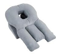 Générique Pillow for Sleeping on the Stomach, Soft and Breathable Cushion - Cousin Massage Position Facing Down - for Relaxing, Reclining, Sitting Position, Nap, Bed, Sofa, Recliner