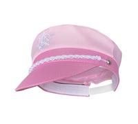 Générique Pink Captain Hat - Boat Hat and Captain - Adjustable Accessory Comfortable Outfit for Halloween Party Beach Wedding Adult