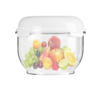 Générique Pizza Box With Lid - Dough Container, Stackable Box Organizer, Visible Storage, Practical Kitchen Accessory For Pizza Dough, Storage From To Pa