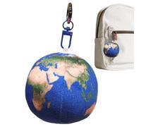 Générique Planetary Ornament | Plush Solar System Pendant 7.5 cm, Planet for Handbag, Purse, Jewellery, Wallet, Backpack, Women, Men, Girls