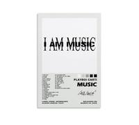Générique Play-boi Carti Poster I Am Music Signature Album Poster Decoration Painting Canvas Wall Art Living Room Poster Bedroom Painting Birthday Holiday Gift 12 x 18 inches (30 x 45 cm)